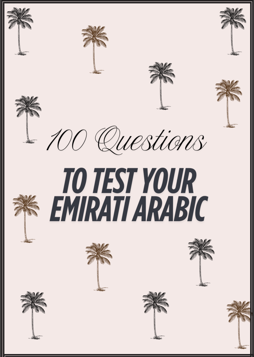 Emirati Arabic Bundle (4 books)